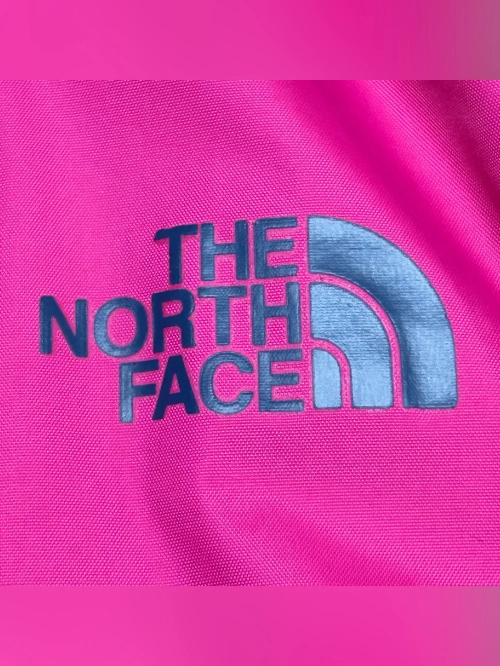 The North Face Girls DryVent Hooded Rain Jacket Pink Navy Youth Small 7/8